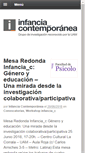 Mobile Screenshot of infanciacontemporanea.com